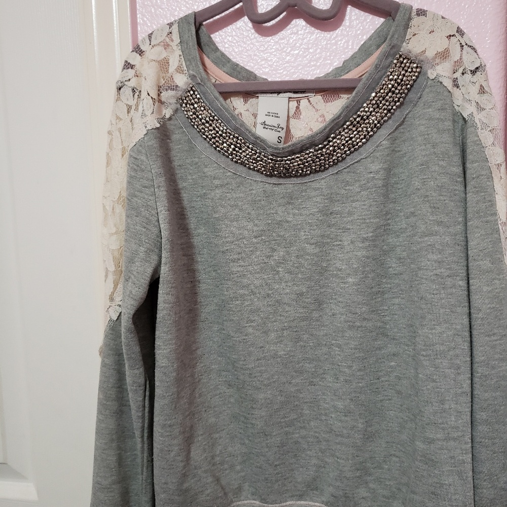 Gray Sweater